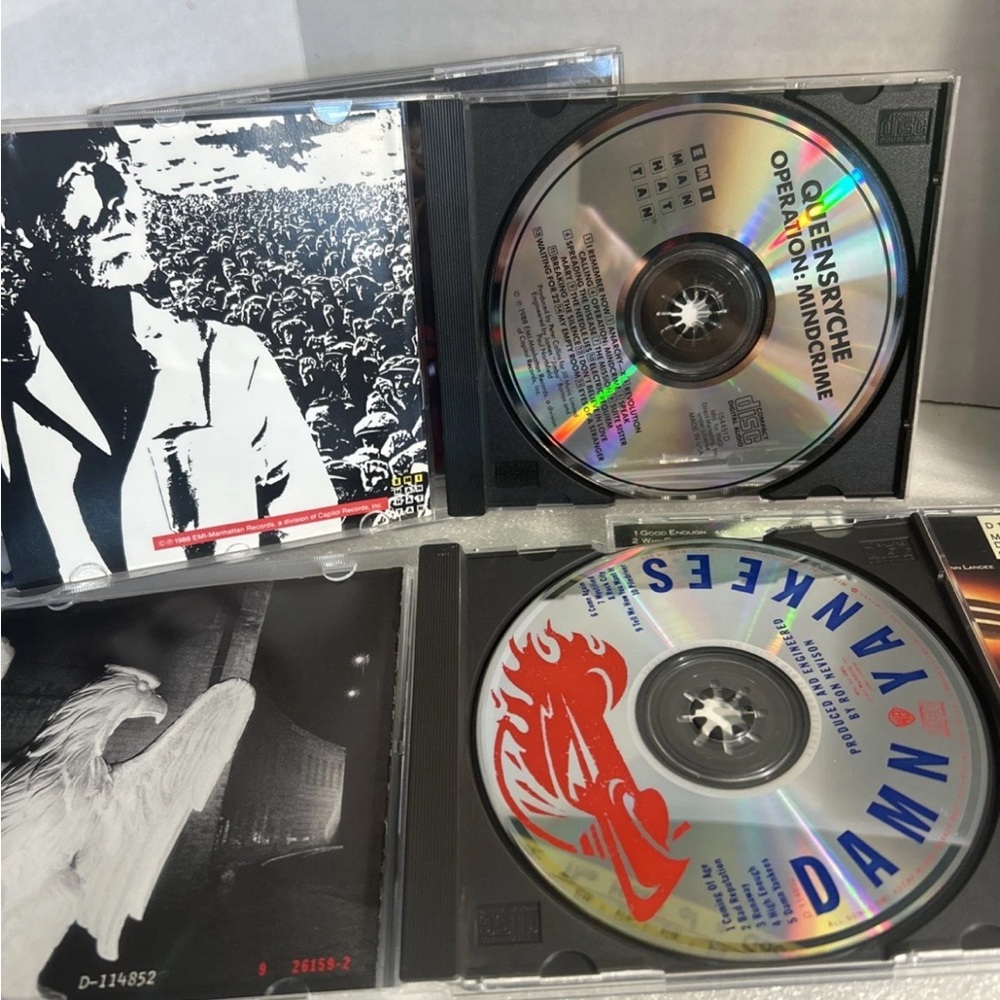 CD Collection Featuring Stevie Nicks, Queensrÿche, Damn Yankees, and Van Halen - Picture 4 of 6